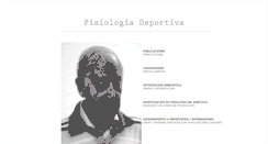 Desktop Screenshot of fisiologiadeportiva.com