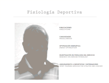 Tablet Screenshot of fisiologiadeportiva.com